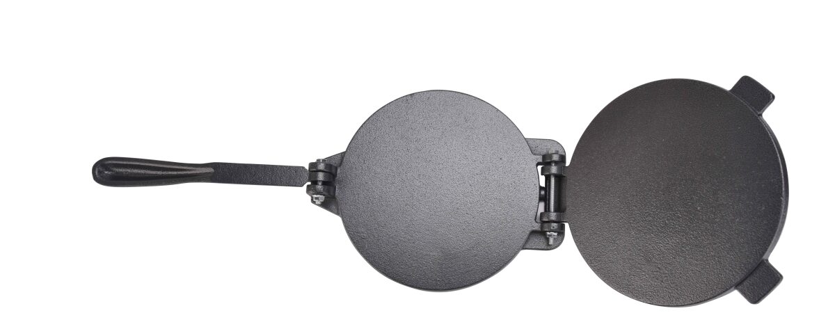 TORTILLA PRESS DIA. 20.5CM / 8.1 MATERIAL CAST IRON FDA FOOD TOUCH COATING INSTALL WITH SCREW