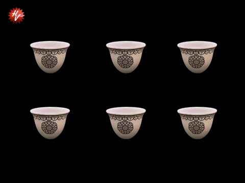 COFFEE CUP 12PC SET 90CC (QTY/CTN 18 SET)