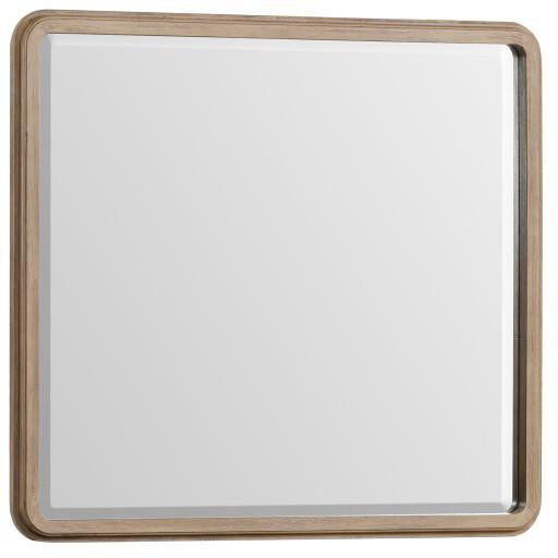 MIRROR, WOOD FRAME, 36X40,