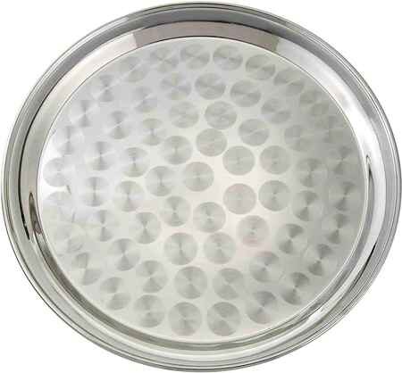 STAINLESS STEEL DINNER TRAY 36-36-9CM (QTY/CTN 24PCS)