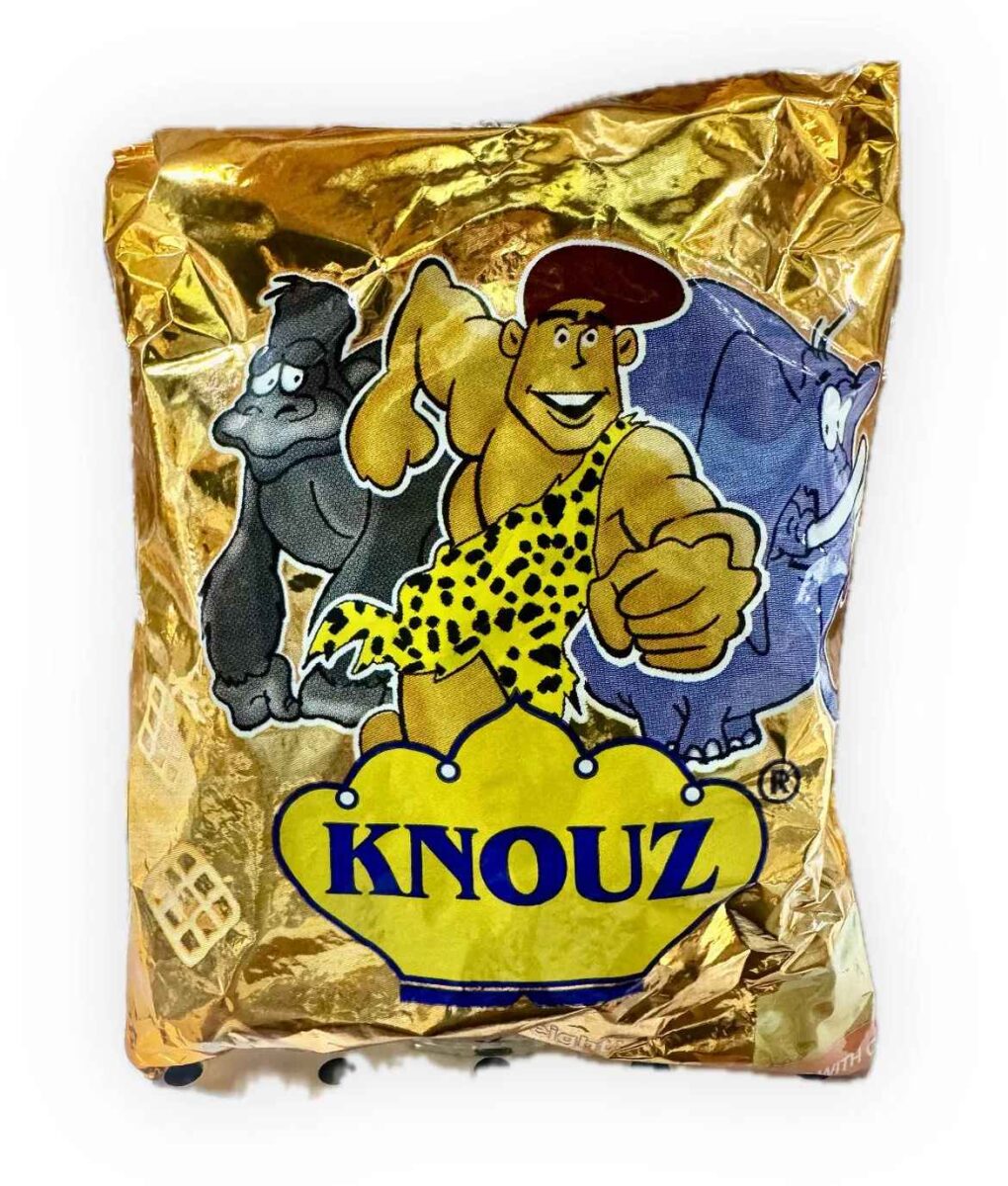 KNOUZ SNACKS CHEESE FLAVORS 20 G X 4 CT X 25 PCS