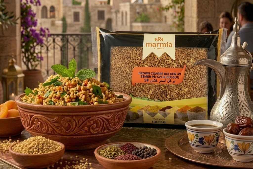 MARMIA BROWN BULGUR #3 2 LB X 12 CT