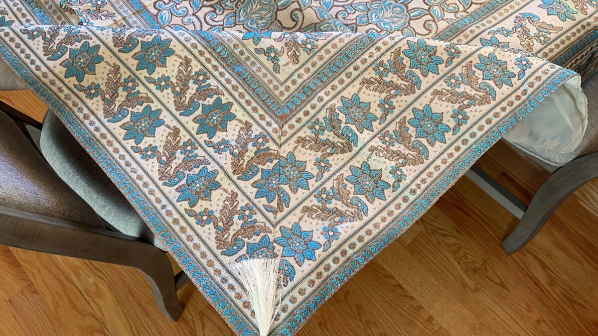 OBLONG TABLECLOTHE 10 PERSON 300*140 CM