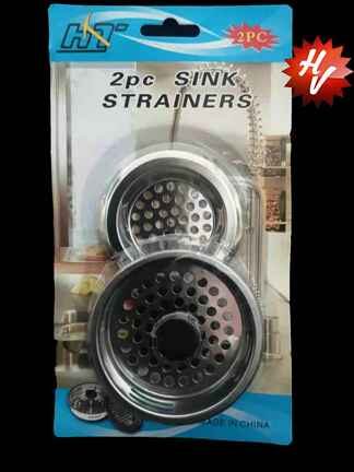 2PCS SINK STRAINER 7.5CM + 8CM (QTY/CTN 144 PCS)