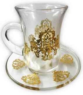 6 CUP+6 SAUCER SET/GIFT WINDOW PVC BOX (CTN/QTY 8 SET)
