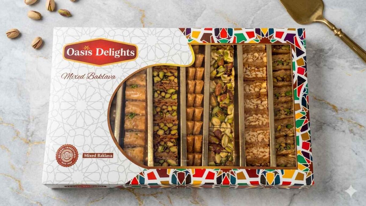 OASIS DELIGHTS BAKLAVA 1.5LBS X 12