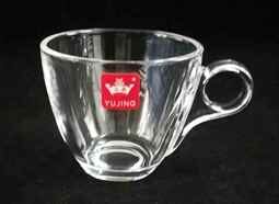 GLASS CUP COLOR BOX 6PCS (QTY/CTN 12 SET)
