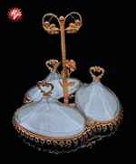 GOLD CANDY BOWL 29*29*15CM