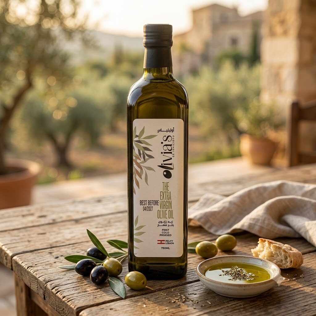 OLIVIAS OLIVE OIL 750 ML X 12 CT