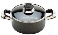 3 QT DUTCH OVEN ALUMINUM 3.5MM NONSTICK COATING GRAY FINISH (QTY/CTN. 4 Set)