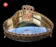 GOLD CANDY BOWL 24*24.5*11CM 