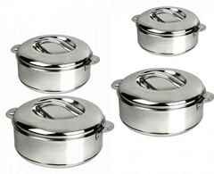 SS HOT POT STEAM 4PCS (3500/5000/7500/10000) (QTY/CTN 2SET)