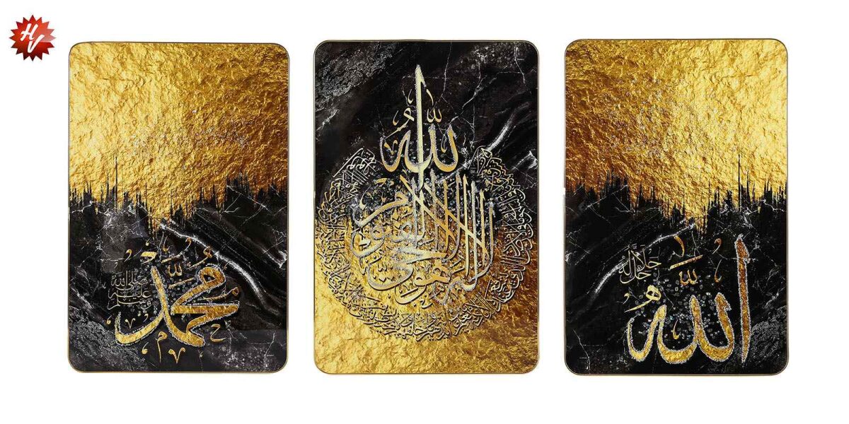 FANCY FRAME HAND MADE WORK 60*40  *3PCS CM