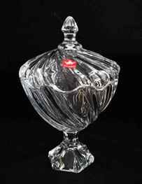 GLASSWARE CANDY BOWL COLOR BOX  (QTY/CTN 16.00  PC(S))
