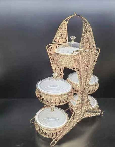 Silver CANDY BOWL 31*14*36 CM  (QTY/CTN 10.00  Box)