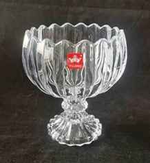 GLASS CANDY BOWL 1PC (QTY/CTN 18 SET)