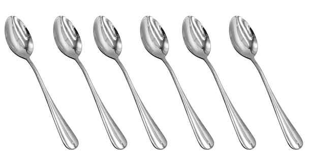 STAINLESS STEEL SPOON COLOR : SILVER (QTY./CTN.100)